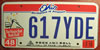Ohio Rock and Roll License Plate