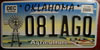 Oklahoma Agriculture License Plate