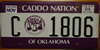 Oklahoma Caddo Nation IndianTribe License Plate