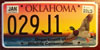 Oklahoma Duck Wildlife Conservation License Plate