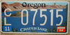 Oregon Crater Lake Park License Plate