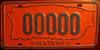 Puerto Rico Sample License Plate