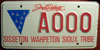 South Dakota Sisseton Wahpeton Sioux Tribe License Plate