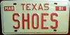 Texas 1981 Vanity License Plate