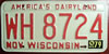 Wisconsin 1979 License Plate
